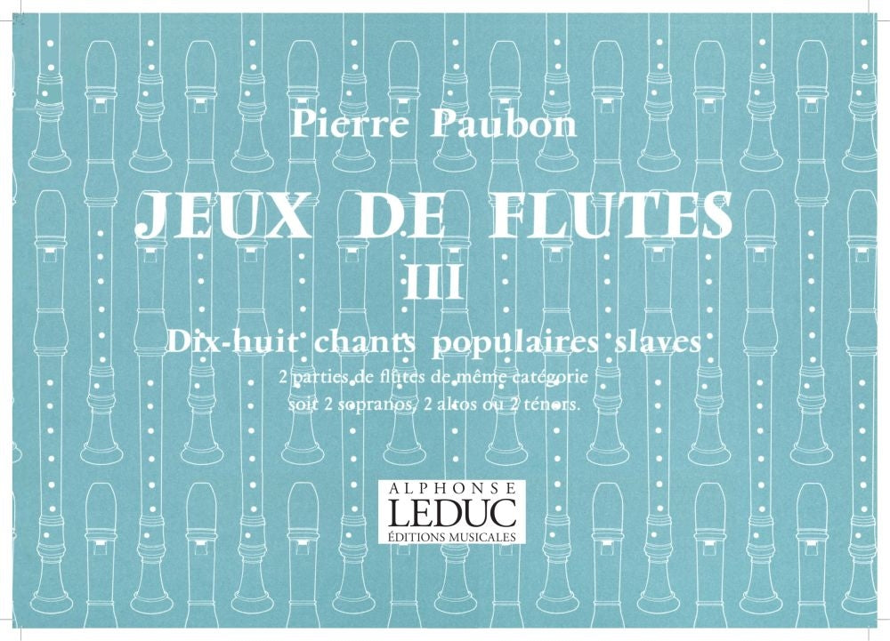 Jeux de Flûtes Volume 3