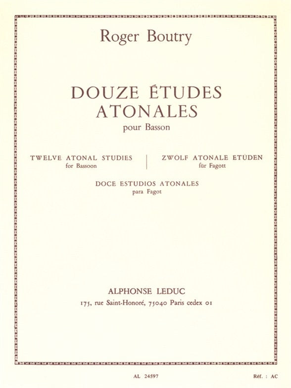 12 Etudes Atonales