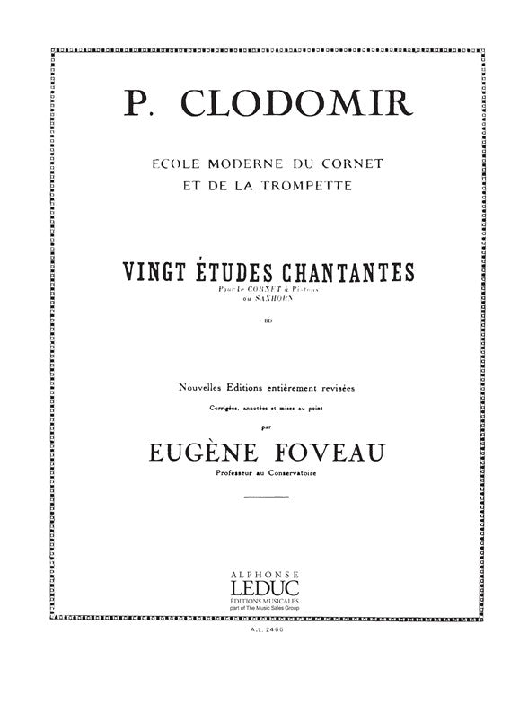 20 Études Chantantes