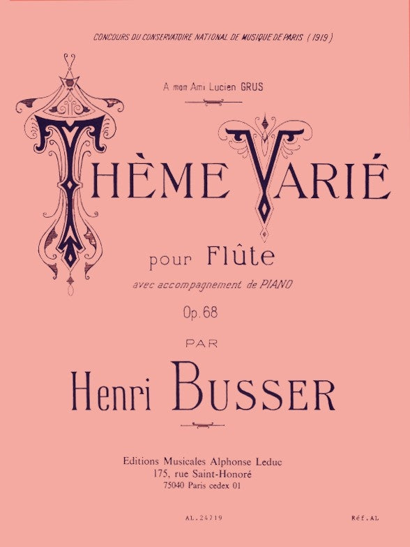 Thème Varié Op.68