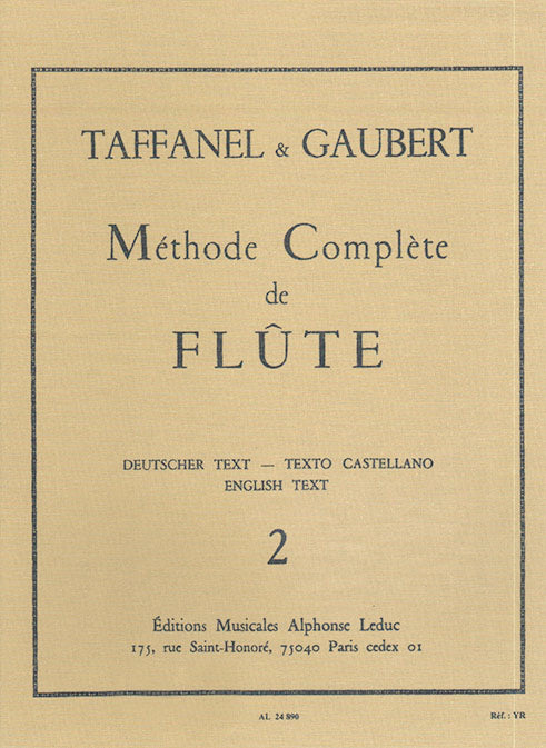 Méthode De Flute Volume 2