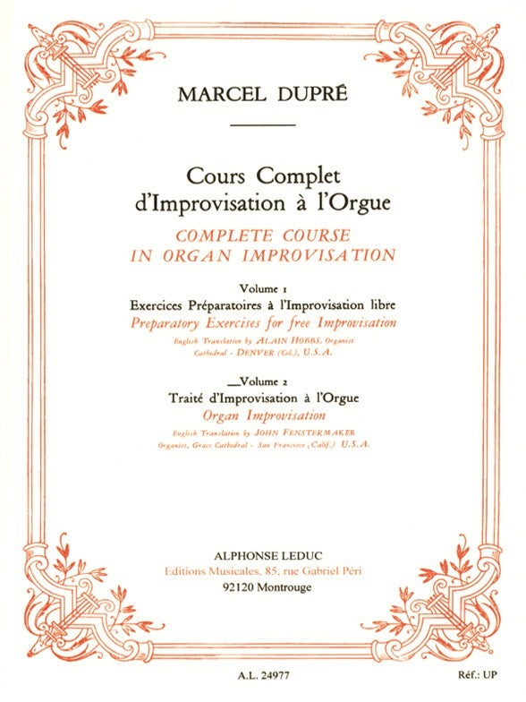 Complete Course in Organ Improvisation - Volume 2