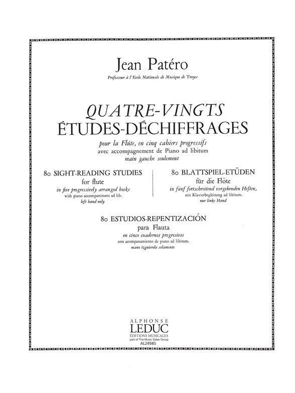 80 Etudes de Dechiffrages Volume 3