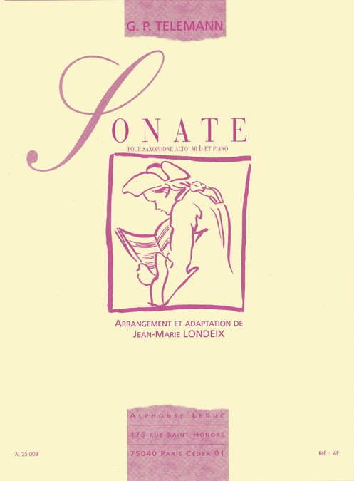 Sonate pour Saxophone Alto Mib et Piano