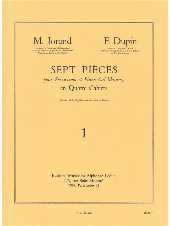 7 Pièces Volume 1