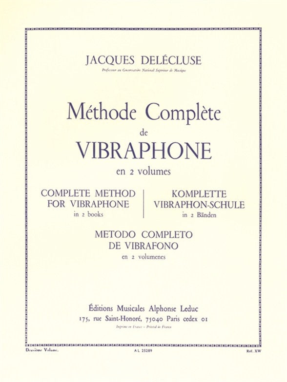 Methode Vol. 2 Vibraphone