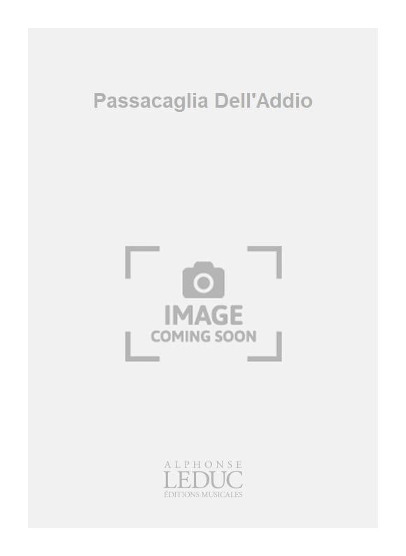Passacaglia Dell'Addio