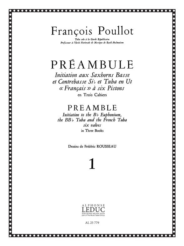 Préambule Volume 1