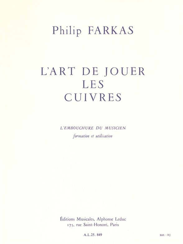 Art De Jouer Les Cuivres, L'