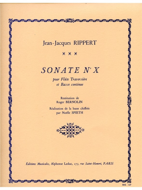 Sonate n° 10