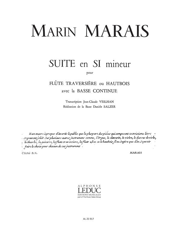 Suite en si mineur