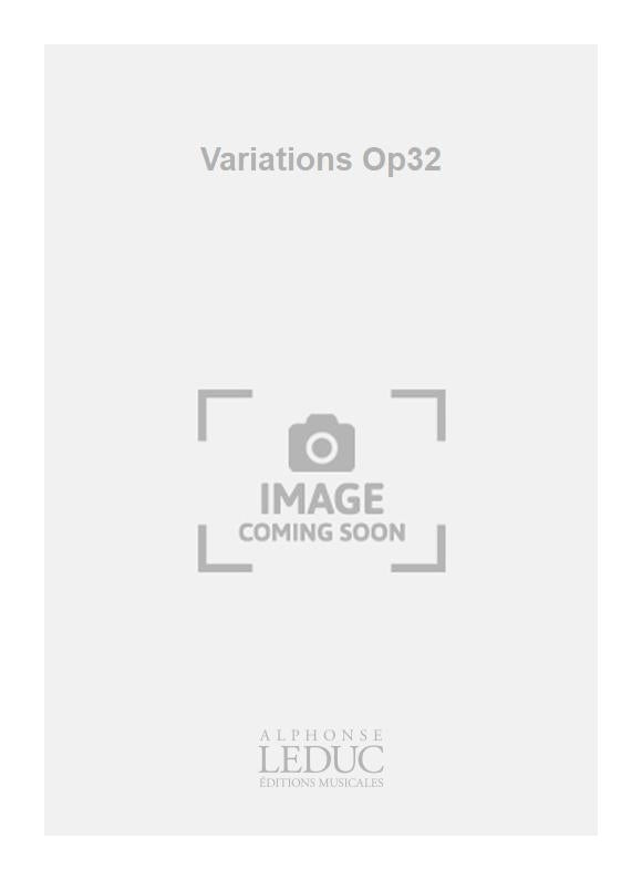Variations Op32