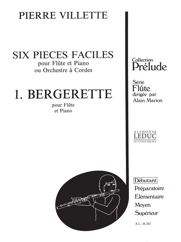 6 Pieces Faciles N01 Bergerette