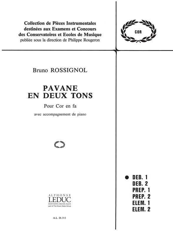 Pavane En 2 Tons