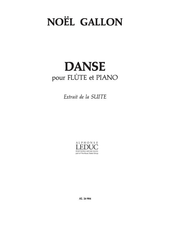 Danse Extrait De Suite