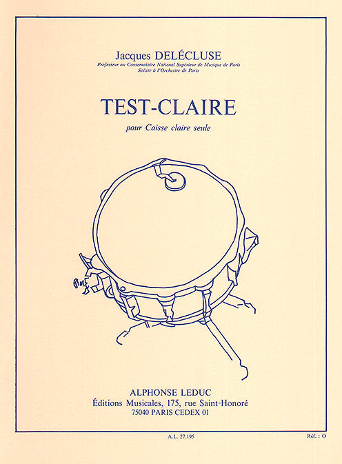 Test-Claire (Snare Drum)