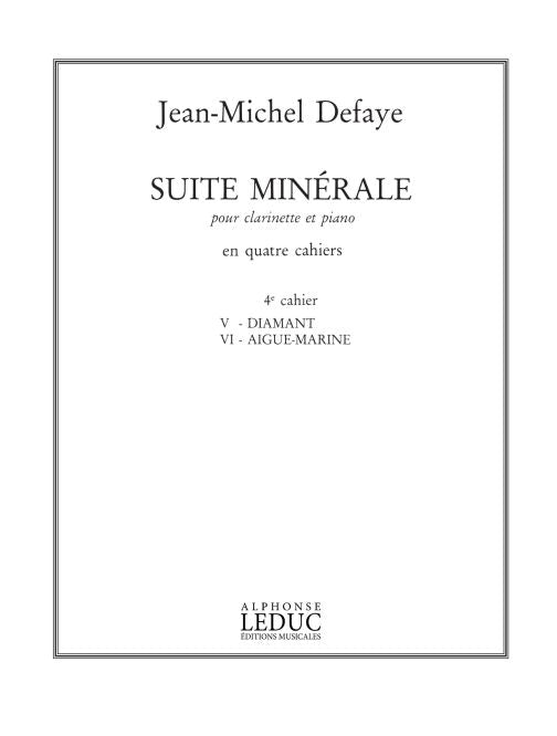 Suite Minerale Volume 4-n° 5-Diamant-n° 6-Aigue Marine