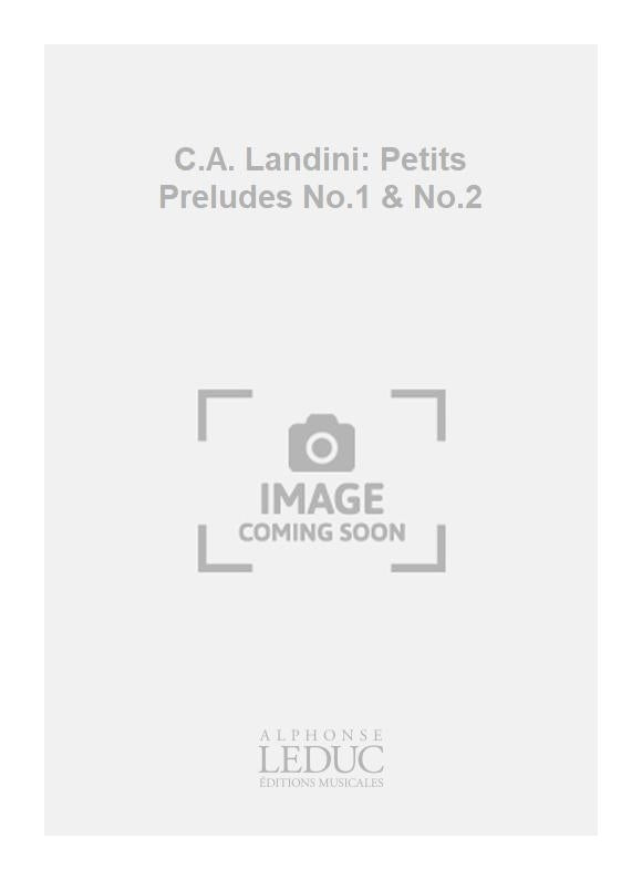 Petits Préludes n° 1 & n° 2