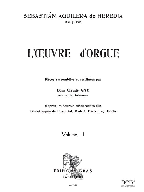 l'Oeuvre d'Orgue Volume 1