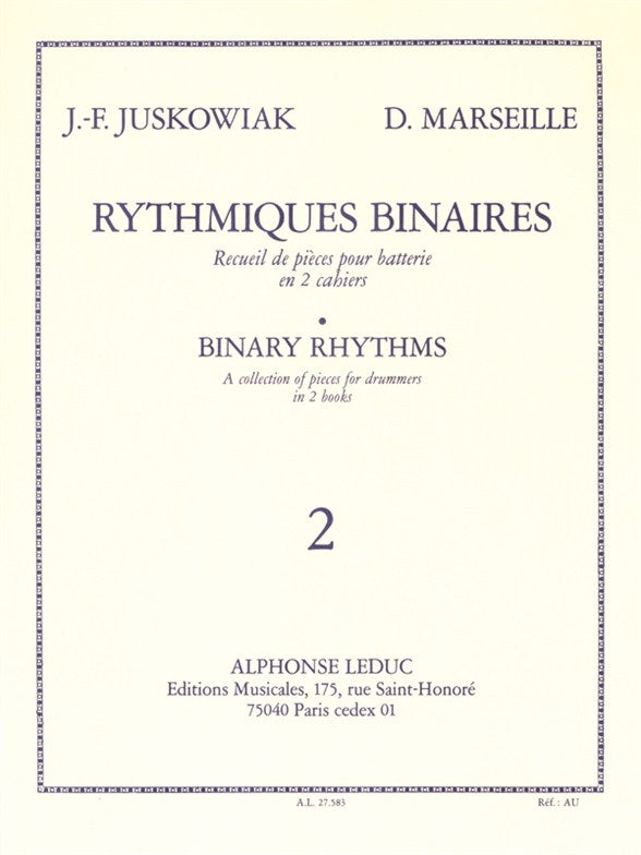 Rythmiques Binaires Volume 2