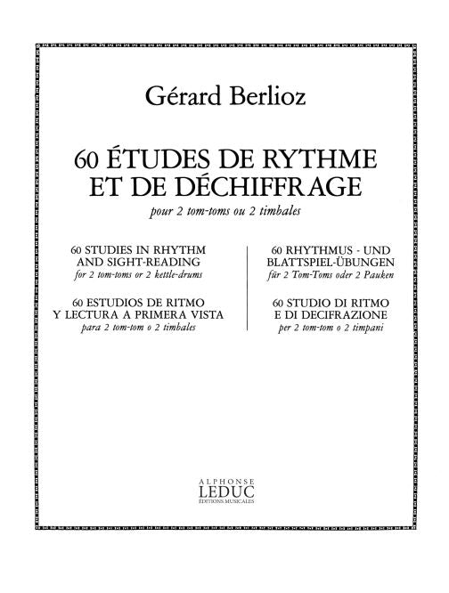 60 Études De Rythme Et Déchiffrage