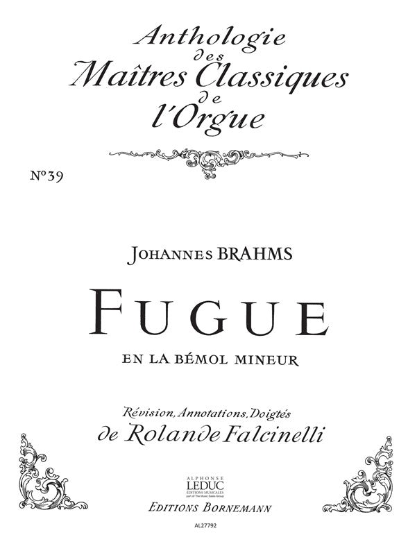 Fugue en la bémol mineur