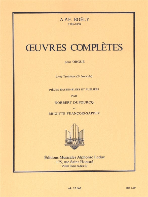 Complete Works For Organ Volume 2
