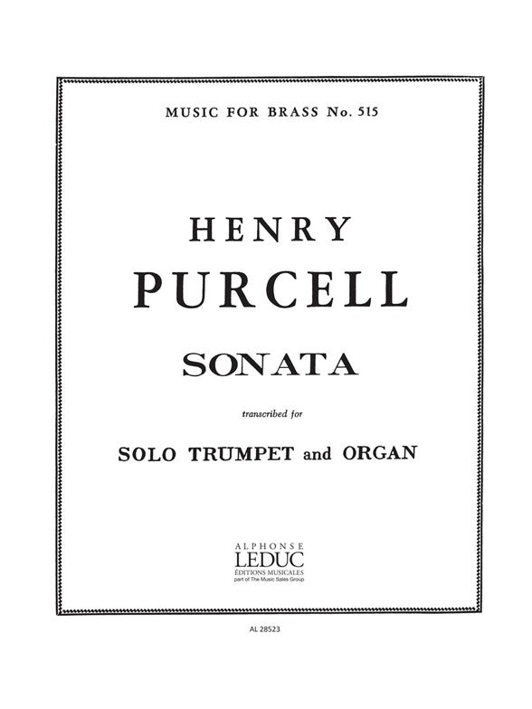 Sonate For Trumpet And Strings