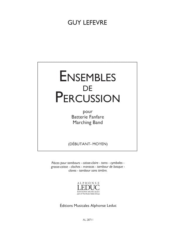 Ensembles de Percussion