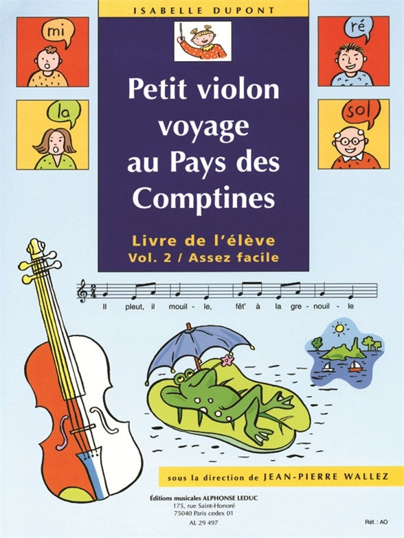 Petit Violon voyage au Pays des Comptines 2