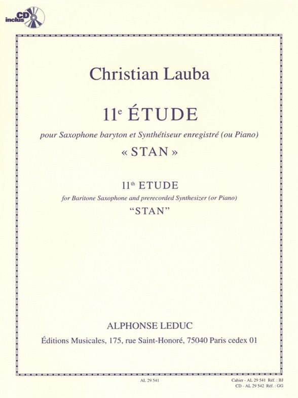 Étude n° 11