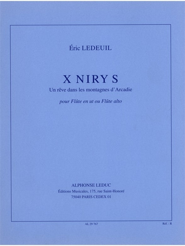 X Niry S pour flûte en ut ou flûte alto