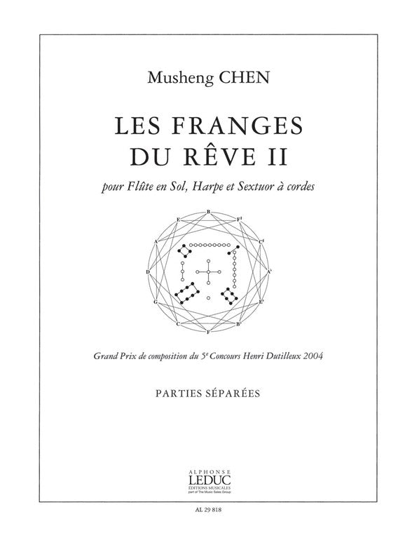 Franges Du Reve Iiflute Harpe et Cordes-Parties