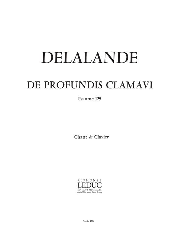 De Profundis Clamavi