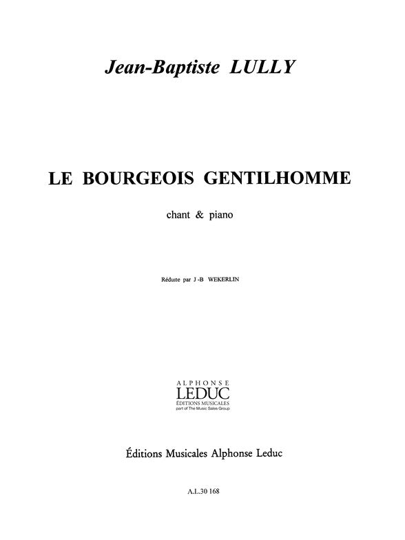 Le Bourgeois Gentilhomme