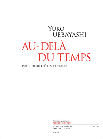 Au-delà du temps pour 2 flûtes et piano