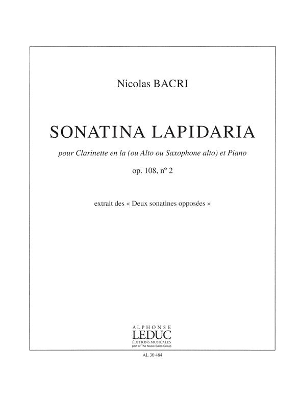 Sonatina Lapidaria Op. 108 n° 2