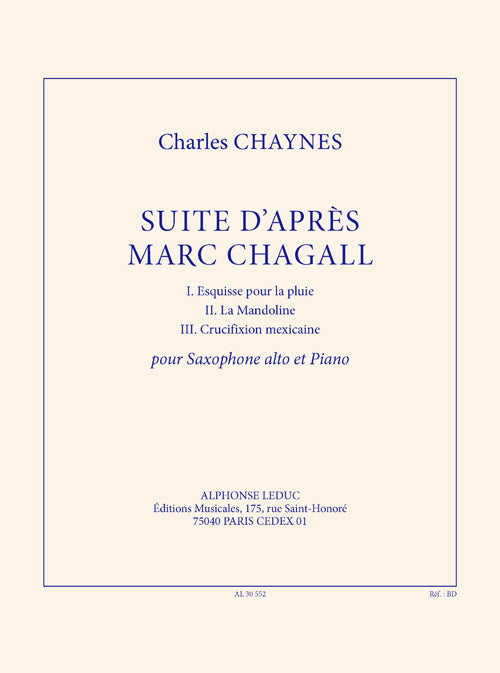 Suite D'Apres Marc Chagall