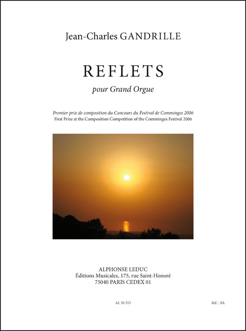 Reflets (15') pour grand'orgue