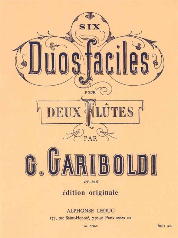 6 Duos Faciles Op.145