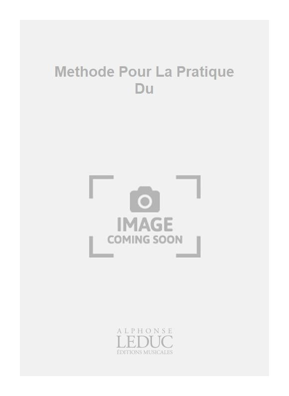 Méthode Pour La Pratique Du Piano