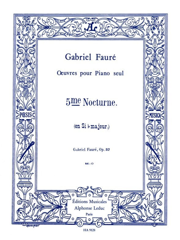 Nocturne n° 5 en si Flat Op.37