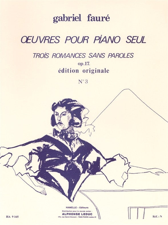 Romance sans paroles n° 3 - Extrait de l'op. 17