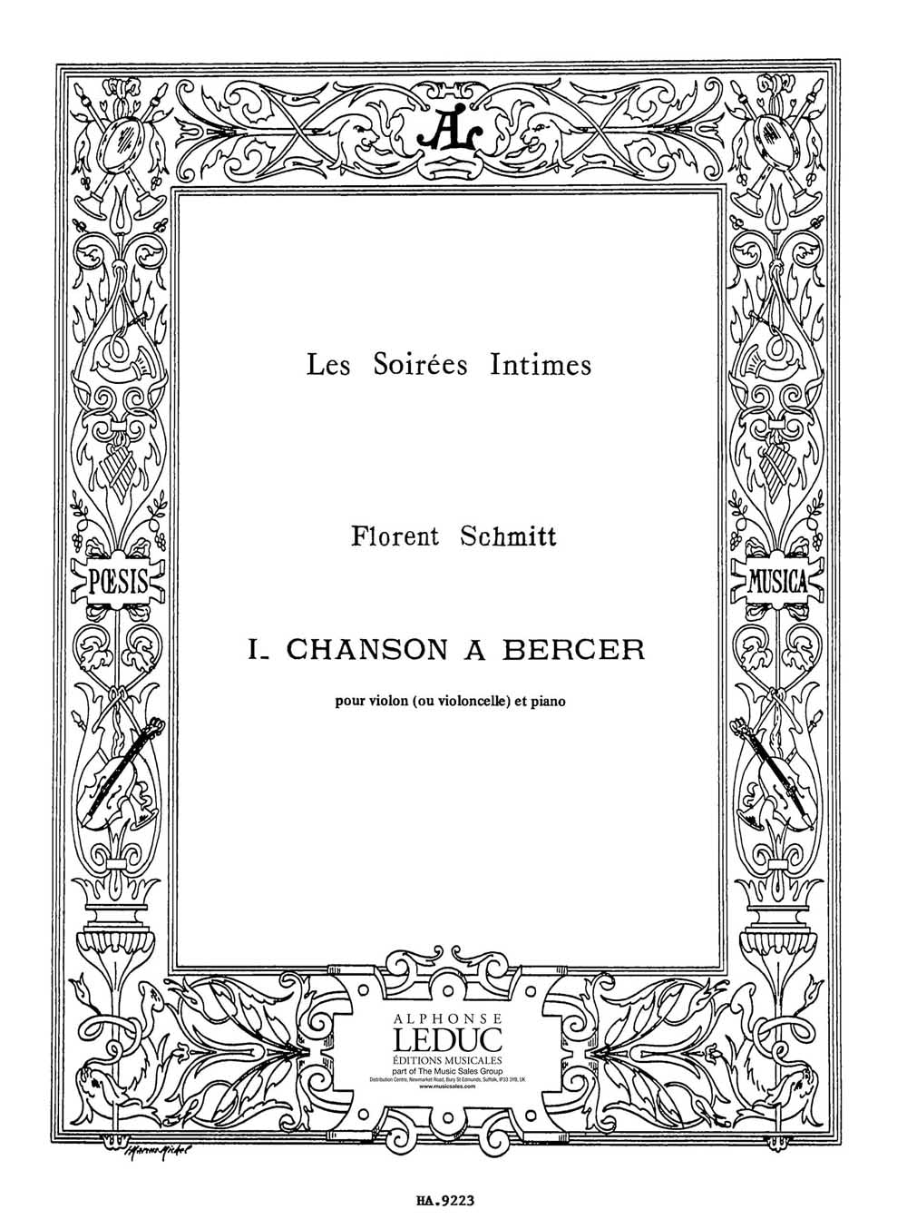 Chanson à Bercer