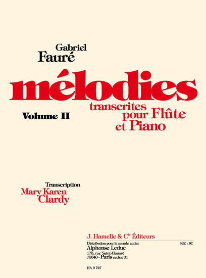 Mélodies Volume 2