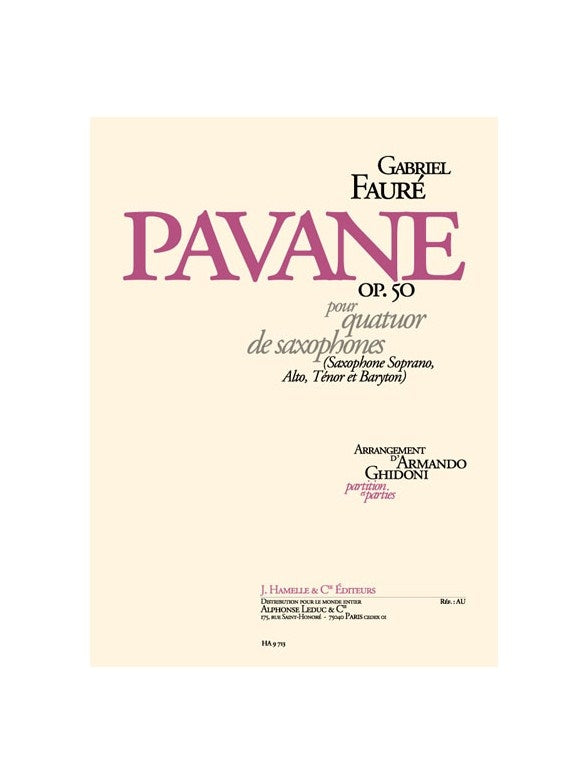 Pavane Op.50