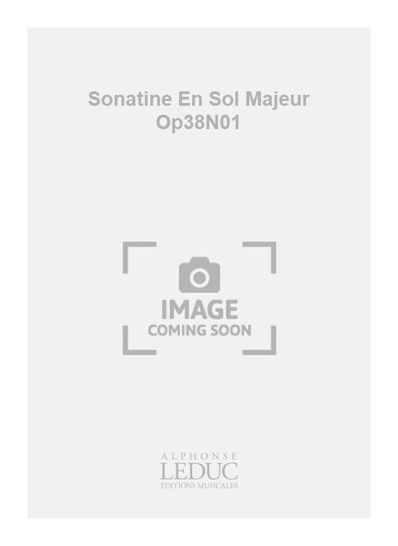 Sonatine En Sol Majeur Op38N01