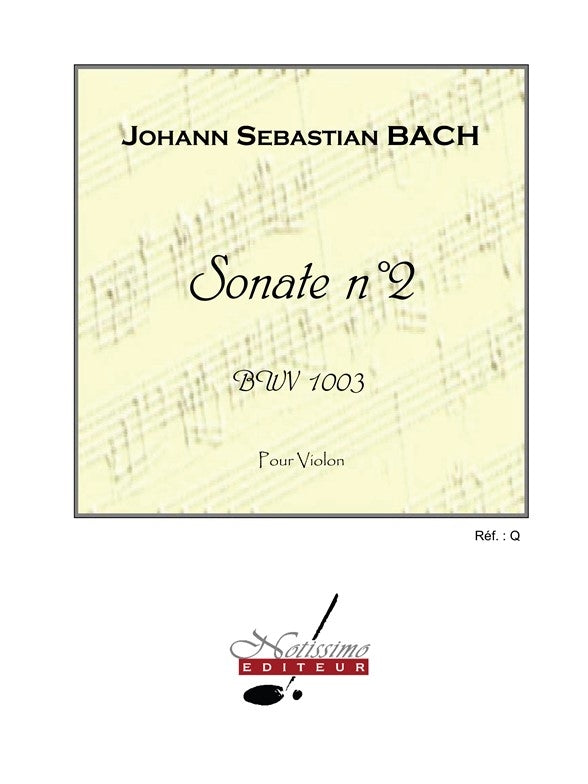 Sonate N02 Bwv1003