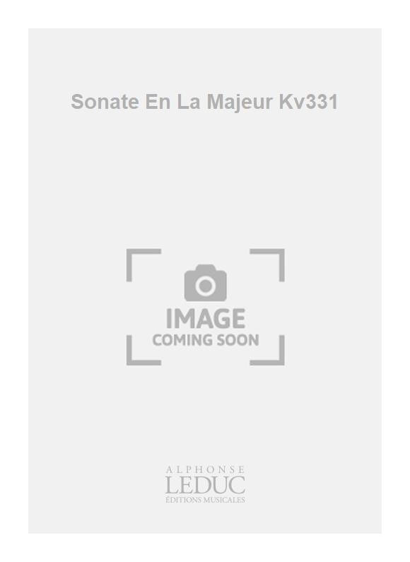 Sonate En La Majeur Kv331