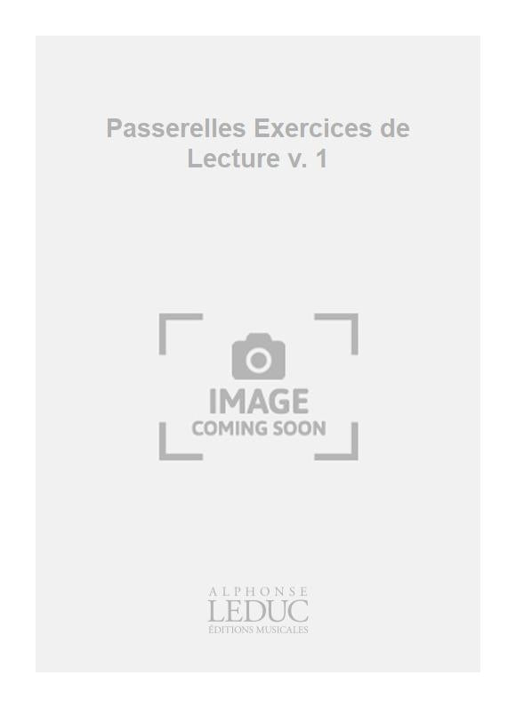 Passerelles Exercices de Lecture v. 1